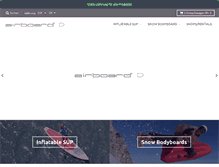 Tablet Screenshot of airboard.com